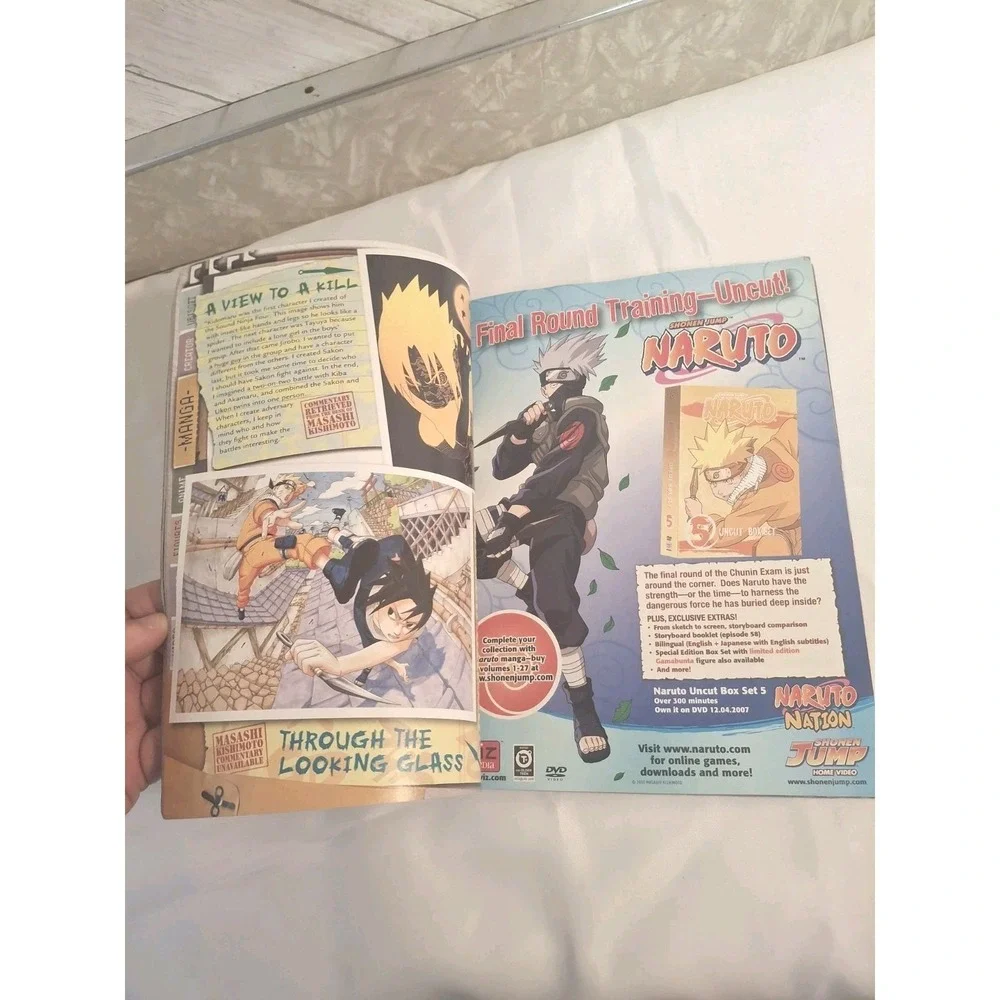 Naruto Collector Magazine Winter 2008/2009 Shonen Jump Comic Issue Anime NO CARD